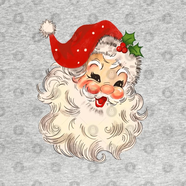 Vintage Santa No. 3 by LMHDesigns